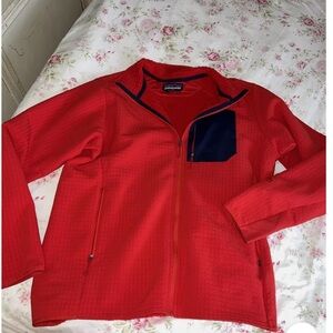 Patagonia R1 TechFace Jacket Waffle Grid Fleece Lined Full Zip Regulator R2 XL